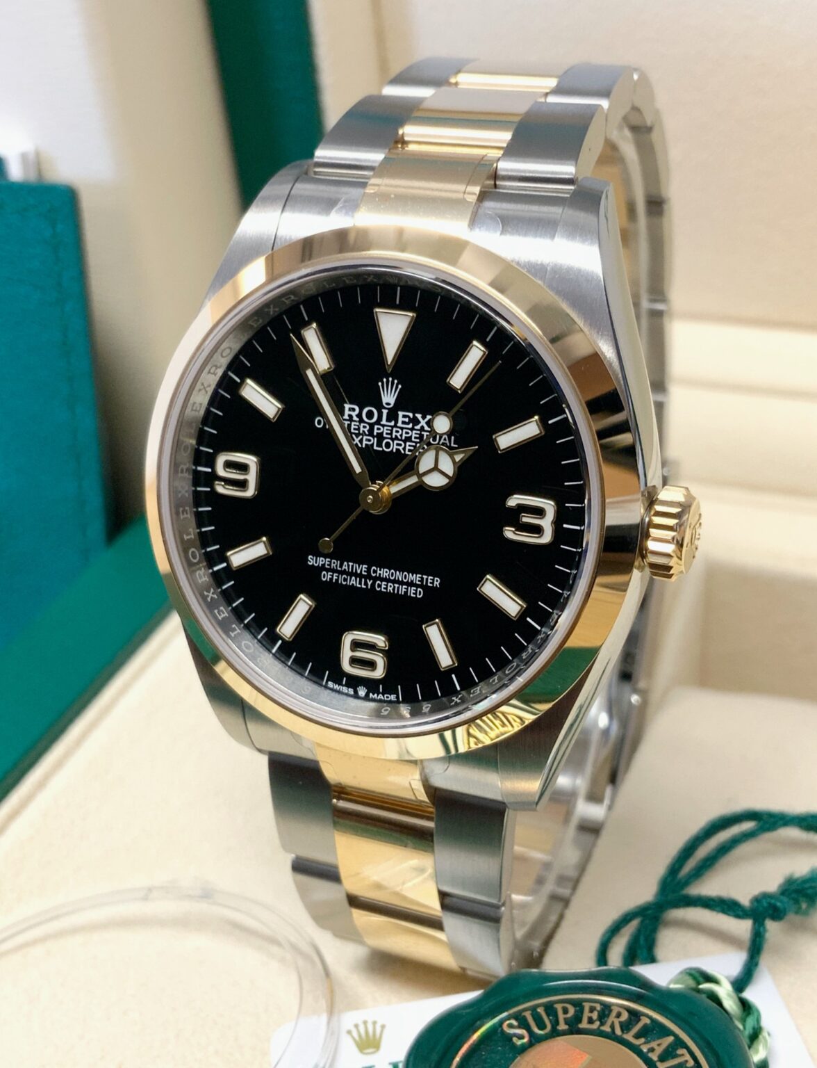 Explorer I 36mm 124273 Oro/Acciaio