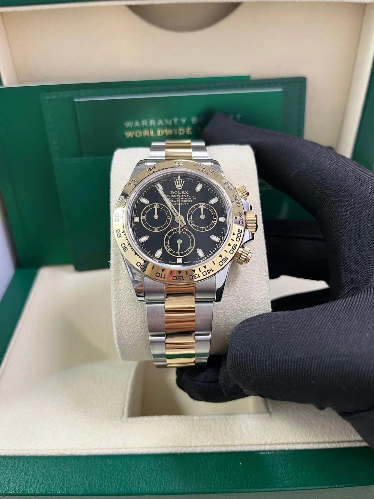 Daytona 40mm Acciaio/oro 116503