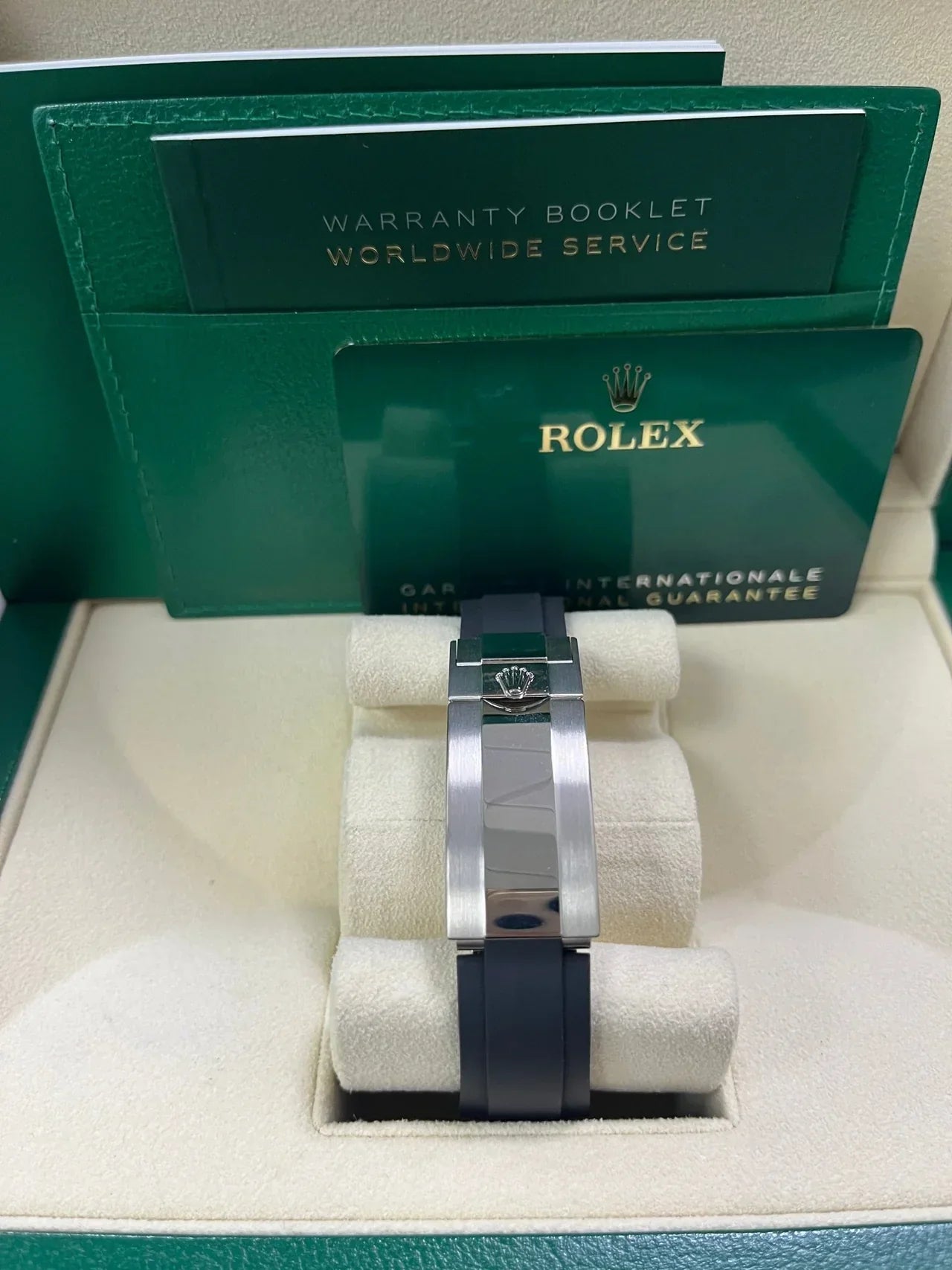 Daytona Oro Bianco 40mm Oysterflex