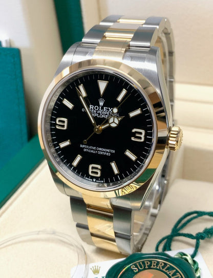 Explorer I 36mm 124273 Oro/Acciaio