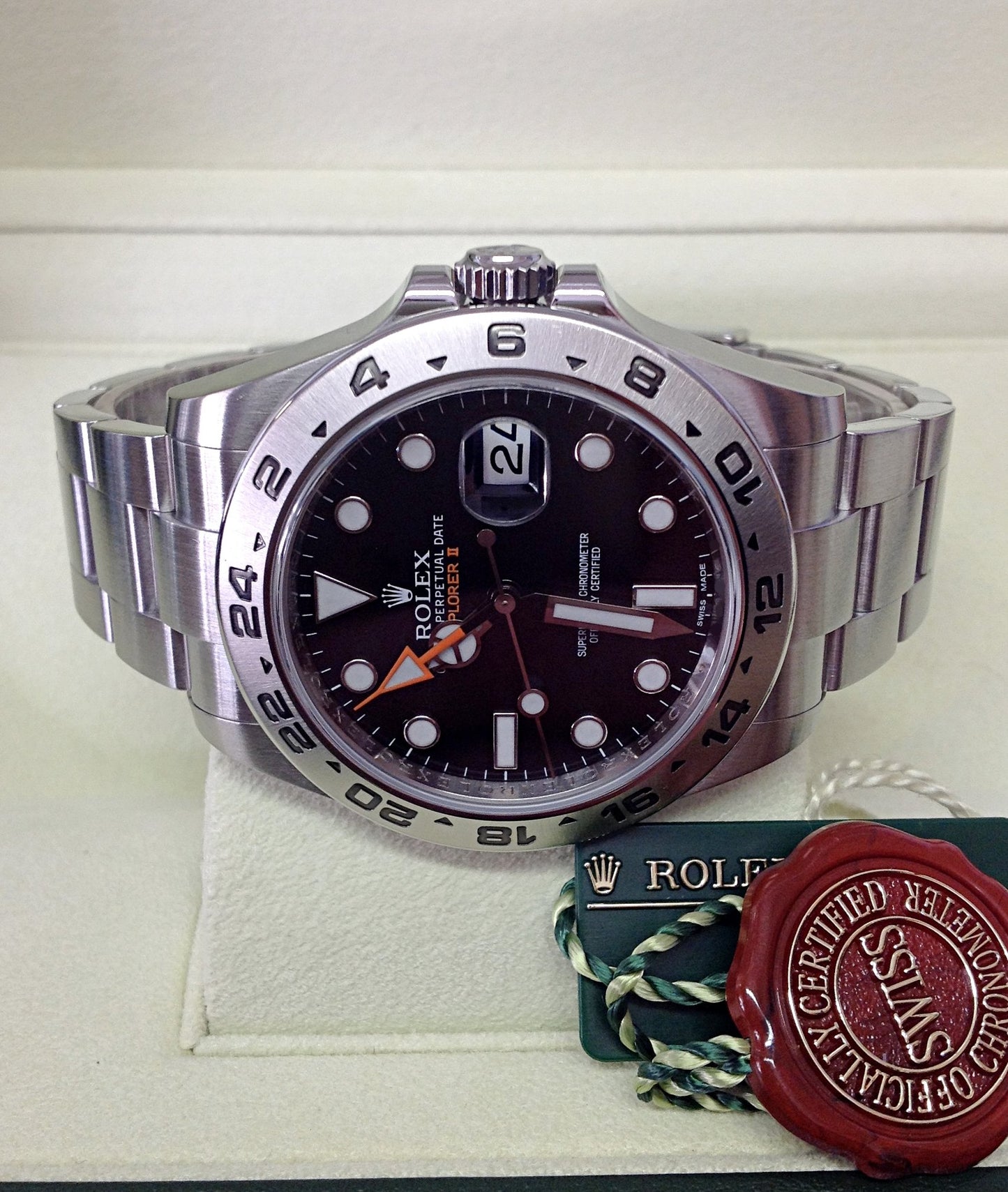 Explorer II Big 42mm Nero/Acciaio