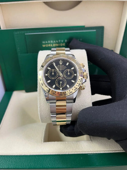 Daytona 40mm Acciaio/oro 116503